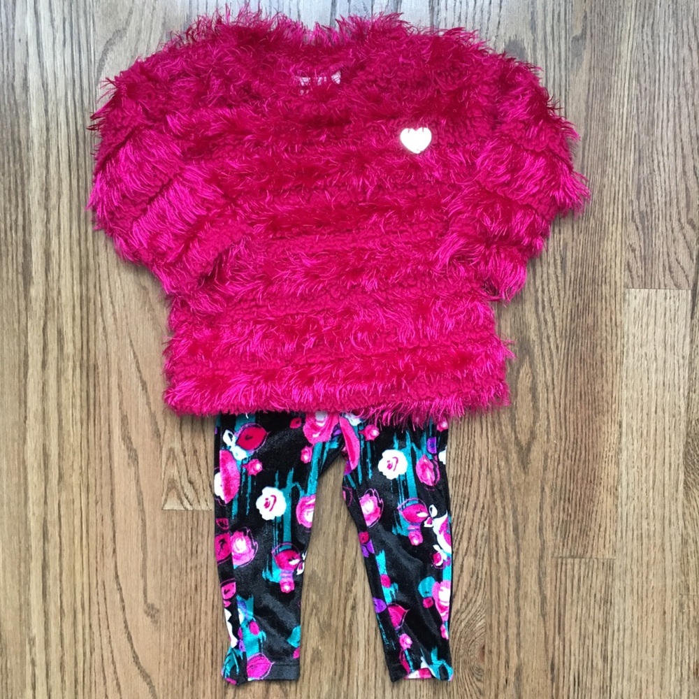 Juicy Couture Baby Girl 12 Month 2 Piece Set
